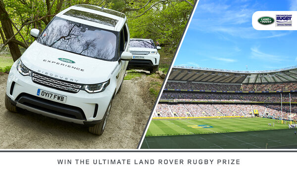 Rugby fans can win the ultimate Land Rover rugby prize this season!